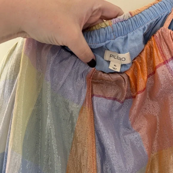 Pilcro Plaid Tent Maxi Dress - Picture 5 of 6